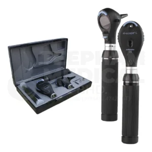 RIESTER – RI-SCOPE® DIAGNOSTIC SET OTOSCOPE L3 / OPHTHALMOSCOPE L2, LED 2.5 V, C-HANDLE (3746)